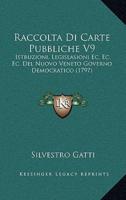 Raccolta Di Carte Pubbliche V9