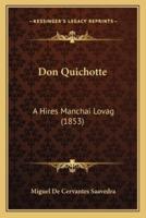 Don Quichotte