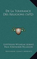 De La Tolerance Des Religions (1692)