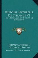 Histoire Naturelle De L'Islande V1