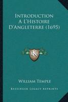 Introduction A L'Histoire D'Angleterre (1695)