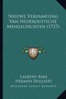 Nieuwe Verzameling Van Nederduitsche Mengeldichten (1727)
