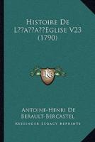 Histoire De Lacentsa -A Centseglise V23 (1790)
