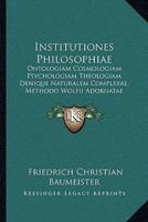 Institutiones Philosophiae