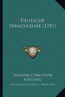 Deutsche Sprachlehre (1781)