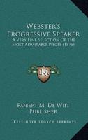 Webster's Progressive Speaker