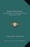 War Writing