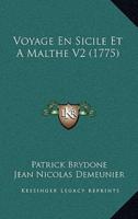 Voyage En Sicile Et A Malthe V2 (1775)