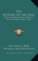 The History Of The Jews