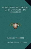 Voyage D'Un Missionaire De La Compagnie De Jesus (1730)