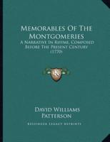 Memorables Of The Montgomeries