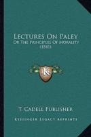 Lectures On Paley
