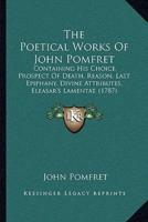 The Poetical Works Of John Pomfret