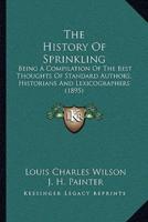 The History Of Sprinkling