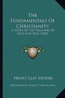 The Fundamentals Of Christianity