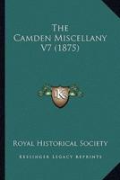 The Camden Miscellany V7 (1875)