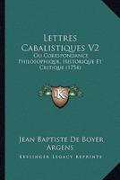 Lettres Cabalistiques V2