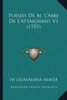 Poesies De M. L'Abbe De L'Attaignant V1 (1757)
