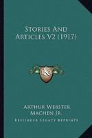 Stories And Articles V2 (1917)