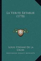 La Verite Retablie (1778)