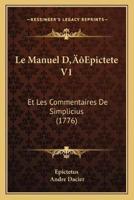 Le Manuel D'Epictete V1