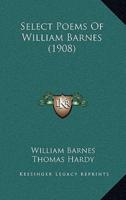 Select Poems Of William Barnes (1908)