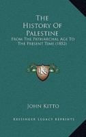 The History Of Palestine