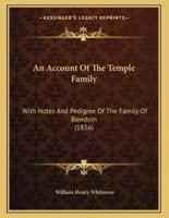 An Account Of The Temple Family