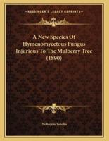 A New Species Of Hymenomycetous Fungus Injurious To The Mulberry Tree (1890)