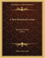 A New Historical Lecture