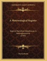 A Meteorological Register