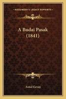 A Budai Pasak (1841)