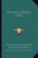 Appunti Istorici (1872)