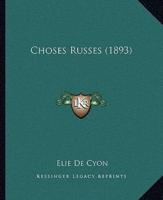 Choses Russes (1893)