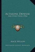 Actaeons Defense