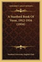 A Stanford Book Of Verse, 1912-1916 (1916)