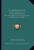 Comparative Psychology