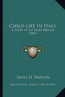 Child-Life In Italy