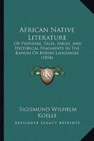 African Native Literature