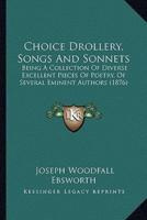 Choice Drollery, Songs And Sonnets