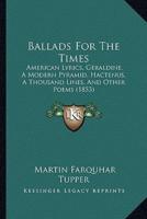 Ballads for the Times