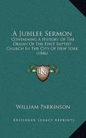 A Jubilee Sermon