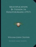 Multiplication By Fission In Holothurians (1917)