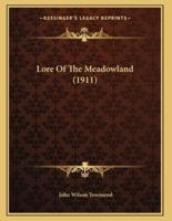 Lore Of The Meadowland (1911)