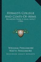 Herald's College And Coats-Of-Arms
