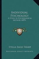 Individual Psychology