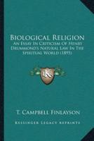 Biological Religion