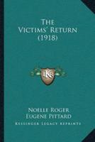 The Victims' Return (1918)