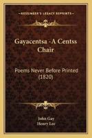 Gayacentsa -A Centss Chair