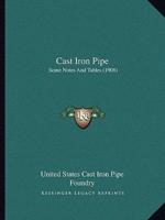 Cast Iron Pipe